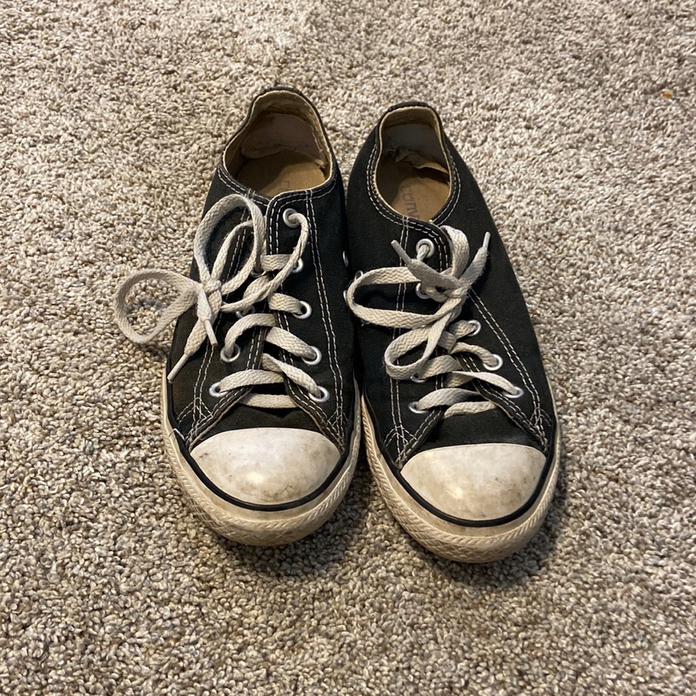 Brand: converse, Size: 3, Color: black